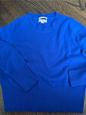 J. Crew women’s Bright Royal Blue Crewneck Sweater